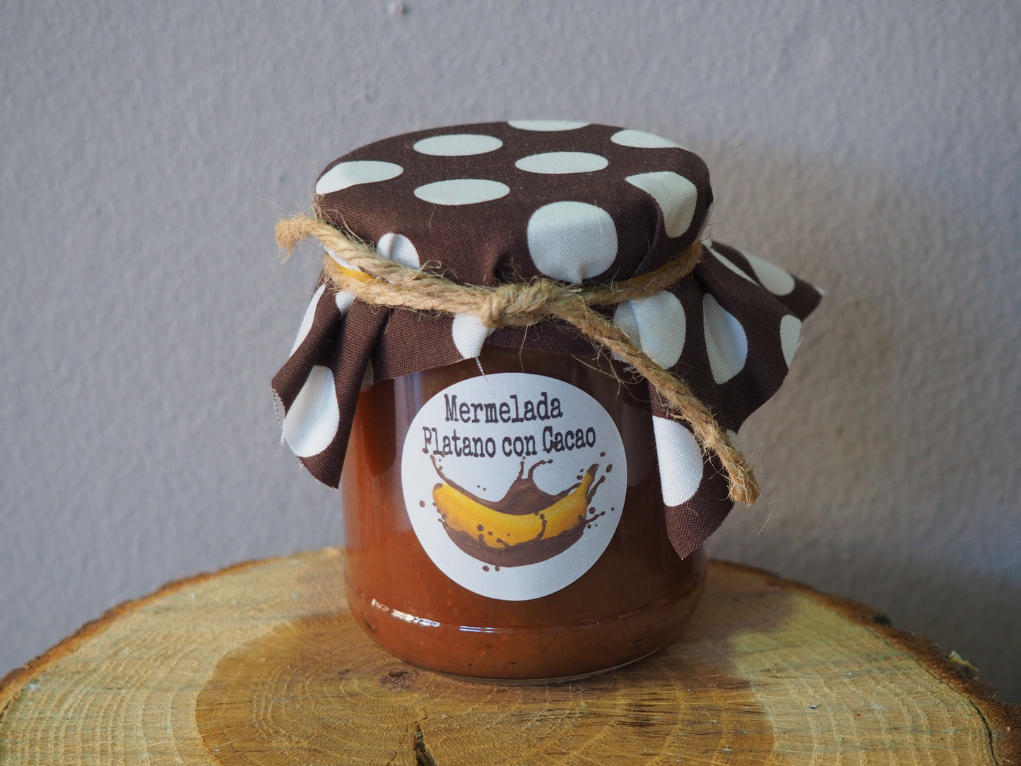 Mermelada de Plátano Cacao