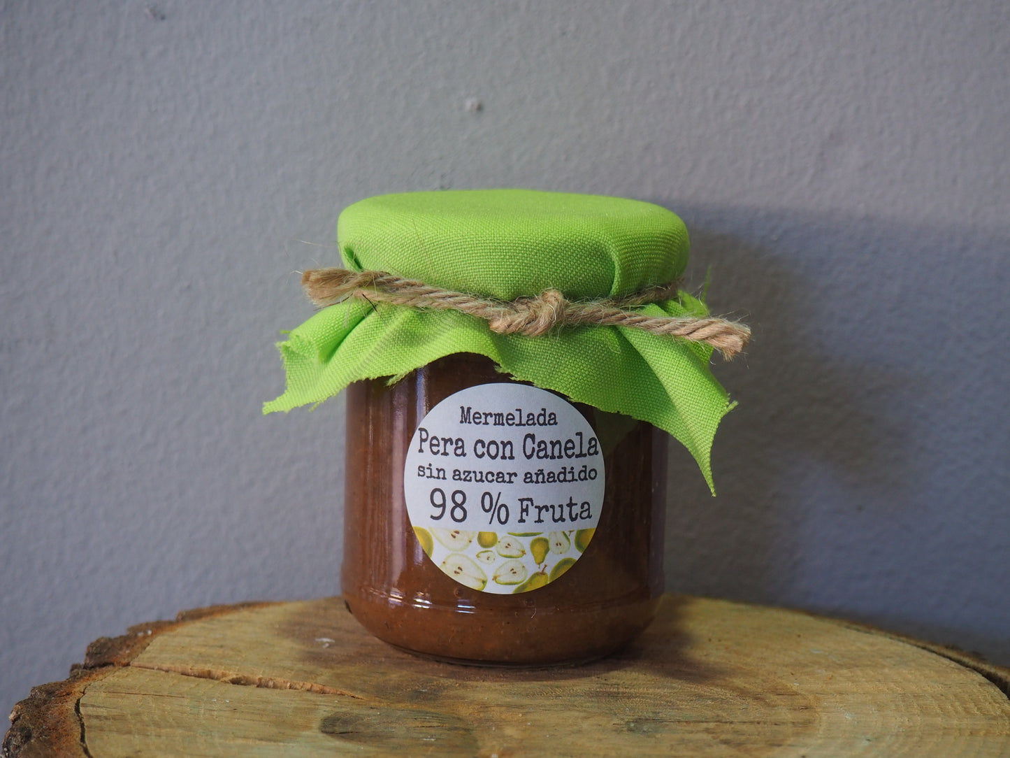 Mermelada Extra de Pera con Canela SIN AZUCAR AÑADIDO