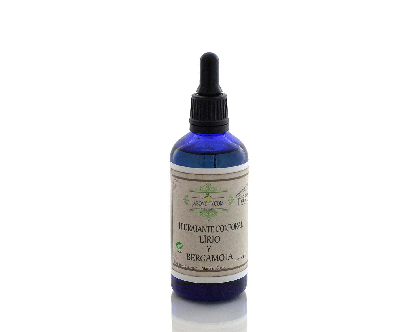 Hidratante corporal de lirio y bergamota (100 ml)