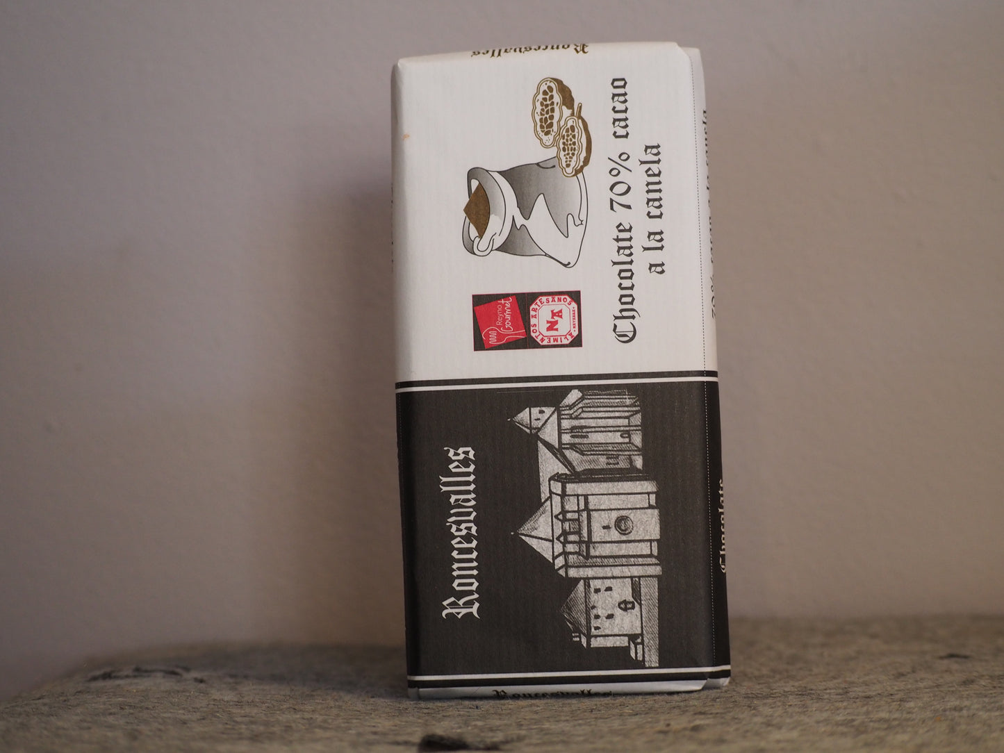 Chocolate 70% cacao a la canela