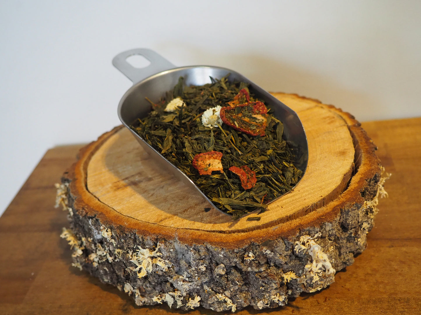 Té Verde Champán con fresas | 50 gr