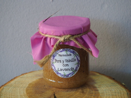 Mermelada de Pera y Vainilla con Lavanda