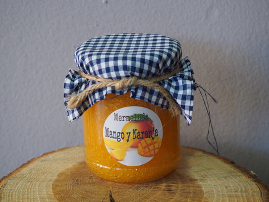 Mermelada Extra De Mango Y Naranja SIN AZUCAR AÑADIDO