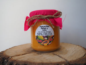Mermelada Papaya, Piña, Mango y Coco SIN AZUCAR AÑADIDO